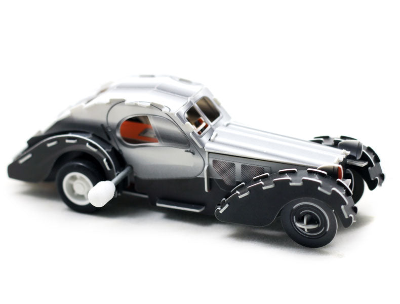 M20 - 3D WIND UP PUZZLE GREY CLASSIC CAR