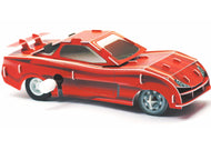 M57 - 3D WIND UP PUZZLE RED RACING CAR