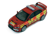 MOC147 - MITSUBISHI LANCER EVO X 2011 HUMBERSIDE AND WEST MIDLANDS FIRE DEPARTMENT