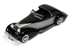 MUS028 - HISPANO SUIZA J12 T68 COUPE DE VILLE FERNANDEZ & DARRIN 1933 BLACK