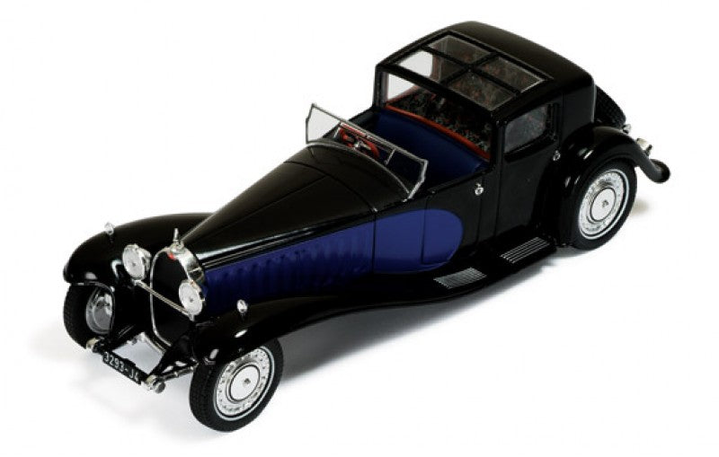 MUS053 - BUGATTI TYPE 41 ROYALE 1928 BLACK & BLUE