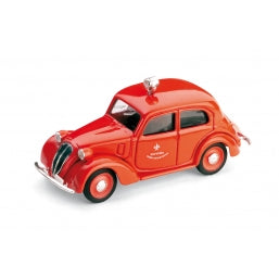 R063 - FIAT 500C 1100 1937 VIGILI DEL FUOCO RED