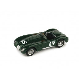 R357 - JAGUAR C TYPE RHD #619 MILLE MIGLIA MOSS COLLECTION S MOSS