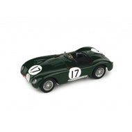 R358B- JAGUAR C LE MANS 1953 WALKER-MOSS #17 2ND LE MANS 1953