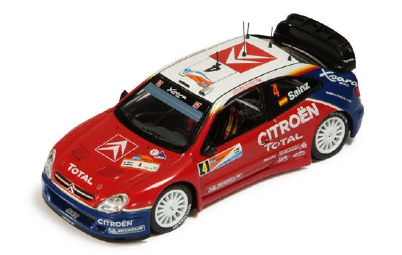 RAM154 - CITROEN XSARA WRC #4 C.SAINZ-M.MARTI WINNER ARGENTINA 2004 (LAST WIN OF C.SAINZ).
