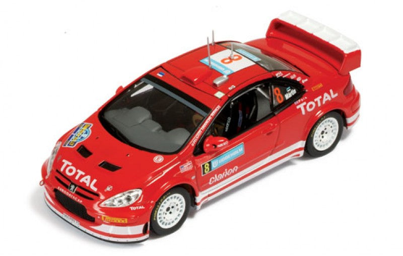 RAM183 - PEUGEOT 307 WRC #8 M.MARTIN-M.PARK 2ND RALLY SWEDEN 2005.
