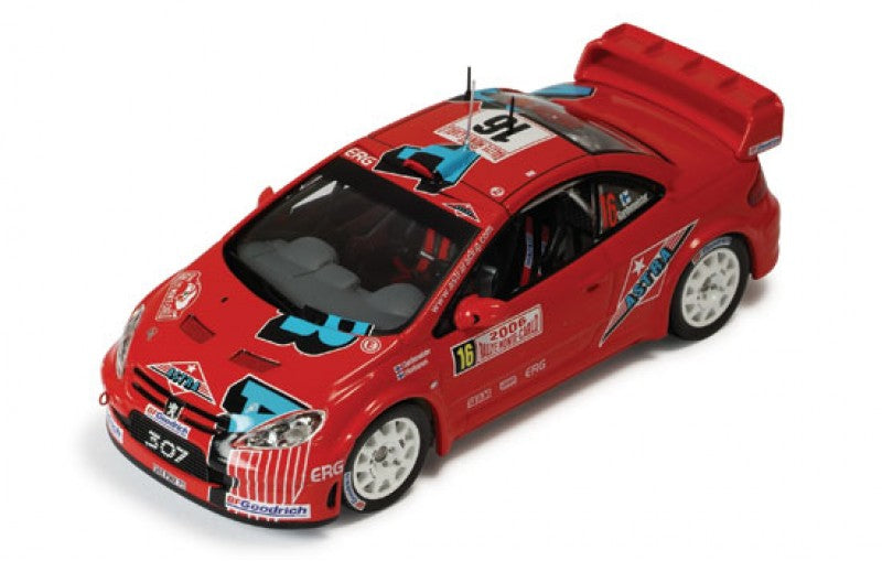 RAM211 - PEUGEOT 307 WRC #16 T.GARDEMEISTER-J.HONKANEN 3RD RALLY MONTE CARLO 2006.