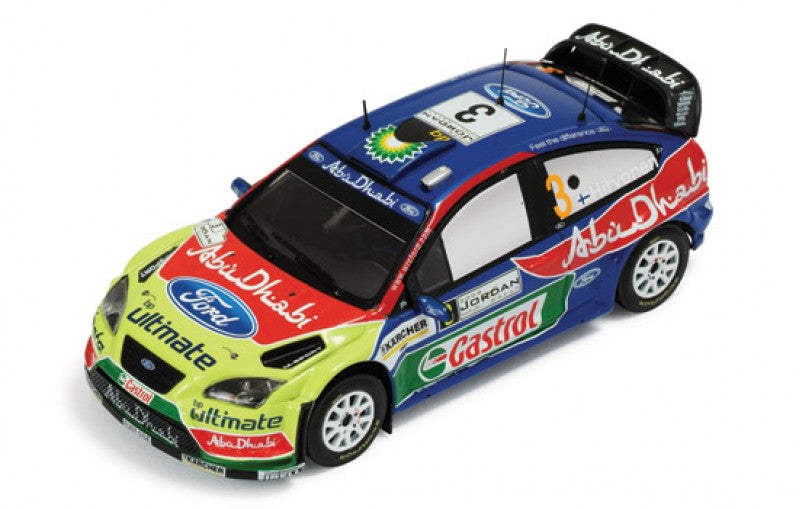 RAM326 - FORD FOCUS RS 07 WRC #3 HIRVONEN, LETHINEN WINNER RALLY JORDAN 2008