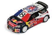 RAM464B - CITROEN DS3 WRC #1 WALES GB RALLY 2011 ( FRENCH FLAG WITH 8 ) LOEB - ELENA