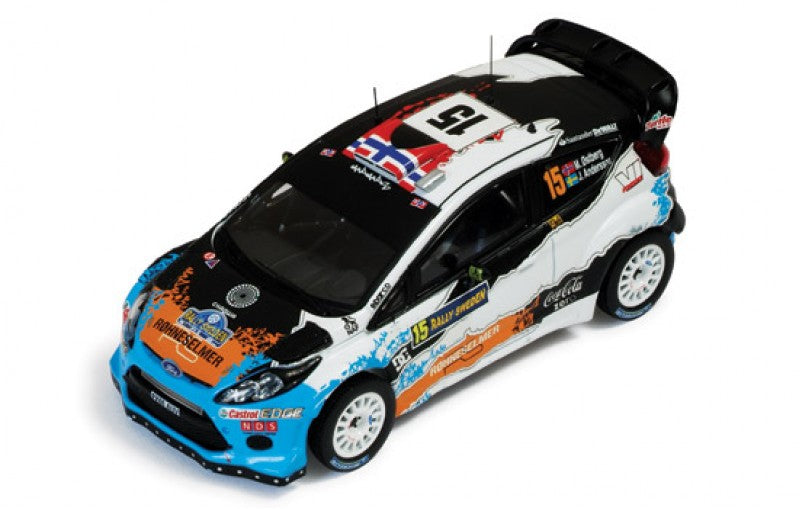 RAM505 - FORD FIESTA RS WRC #15 OSTBERG, ANDERSSON 3RD RALLY SWEDEN 2012