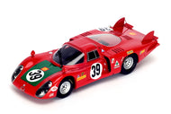 S4366 - 33/2 #39 4TH LE MANS 1968 I.GIUNTI-N.GALLI