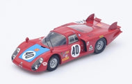 S4368 - ALFA ROMEO 33/2 #40 6TH LE MANS 1968 M.CASONI-G.BISCALDI