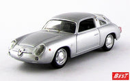 BST9483 - FIAT ABARTH 750 ZAGATO COUPE PROVA 1958 SILVER