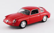 BST9484 - FIAT ABARTH 750ZAGATO COUPE PROVA 1958 RED