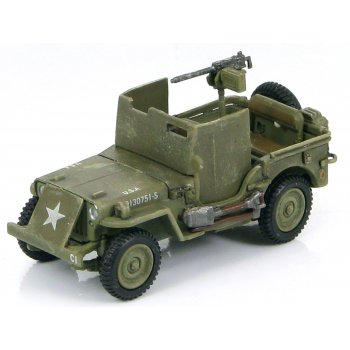 HG4202 - US JEEP WILLY'S M.B. W/ARMOUR SHIELDS WWII EUROPE 1944