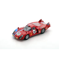 S4369 - ALFA ROMEO T33/2 #37 LE MANS 1968 T.PILETTE-R.SLOTEMAKER