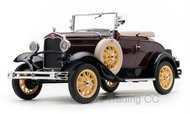 SUN6124 - 1931 FORD MODEL A ROADSTER MAROON